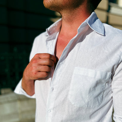 Lightweight Men's Cotton Shirt - Elias