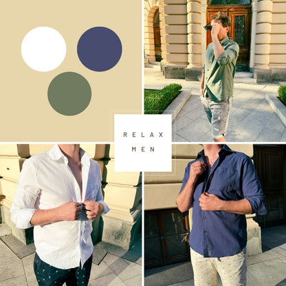 Lightweight Men's Cotton Shirt - Elias