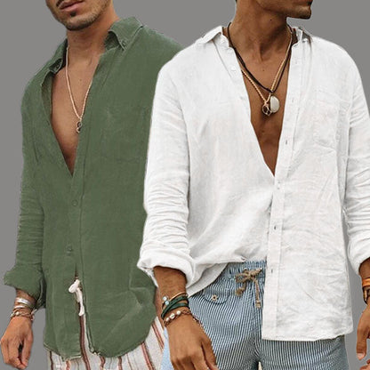 Lightweight Men's Cotton Shirt - Elias