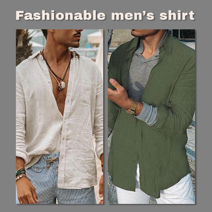 Lightweight Men's Cotton Shirt - Elias