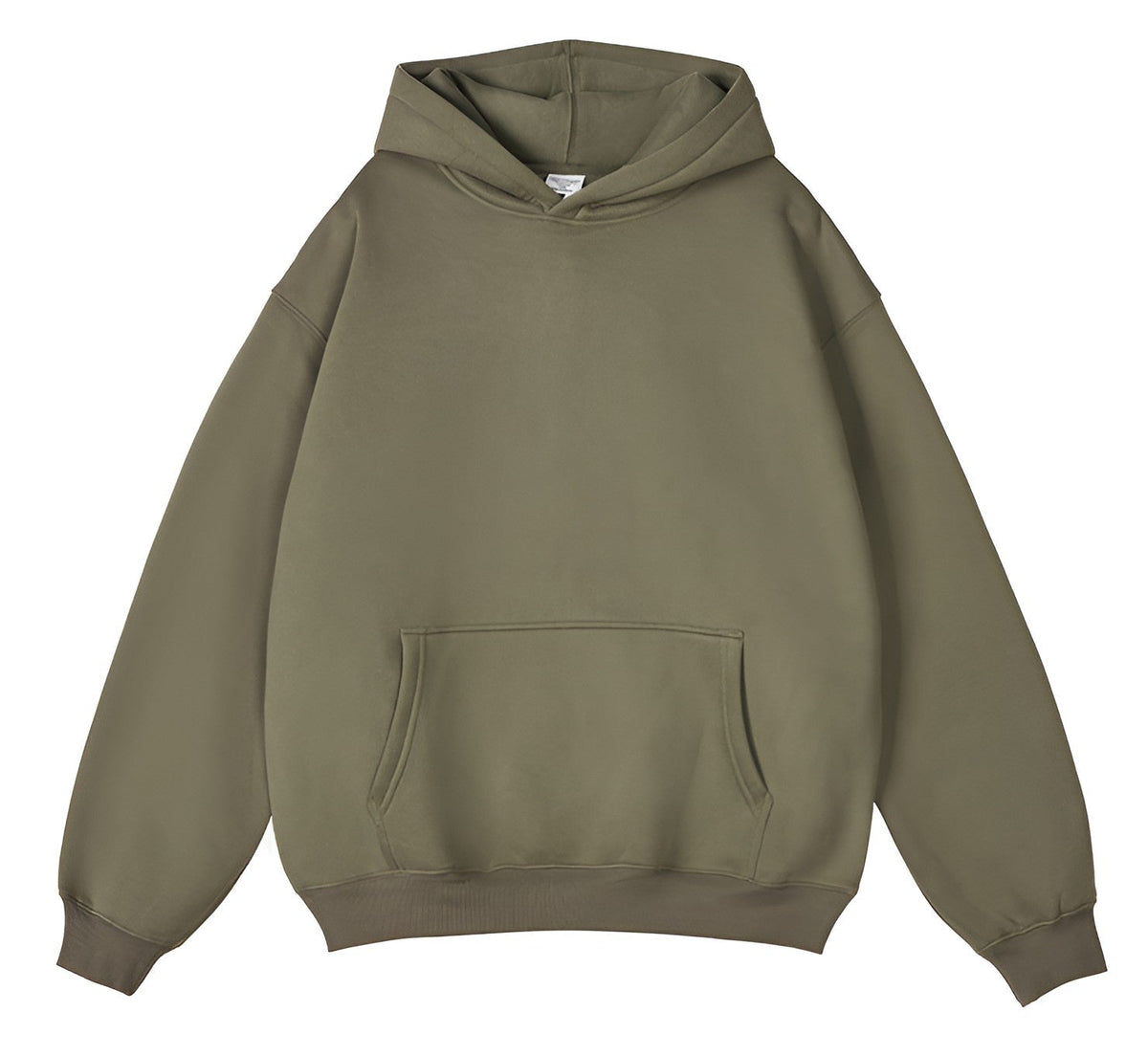 Relaxed Men's Pullover Hoodie With Kangaroo Pocket 9