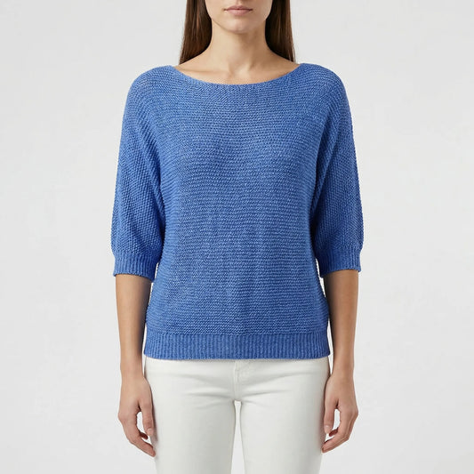 Relaxed Fit Batwing Sleeve Jumper - Janet