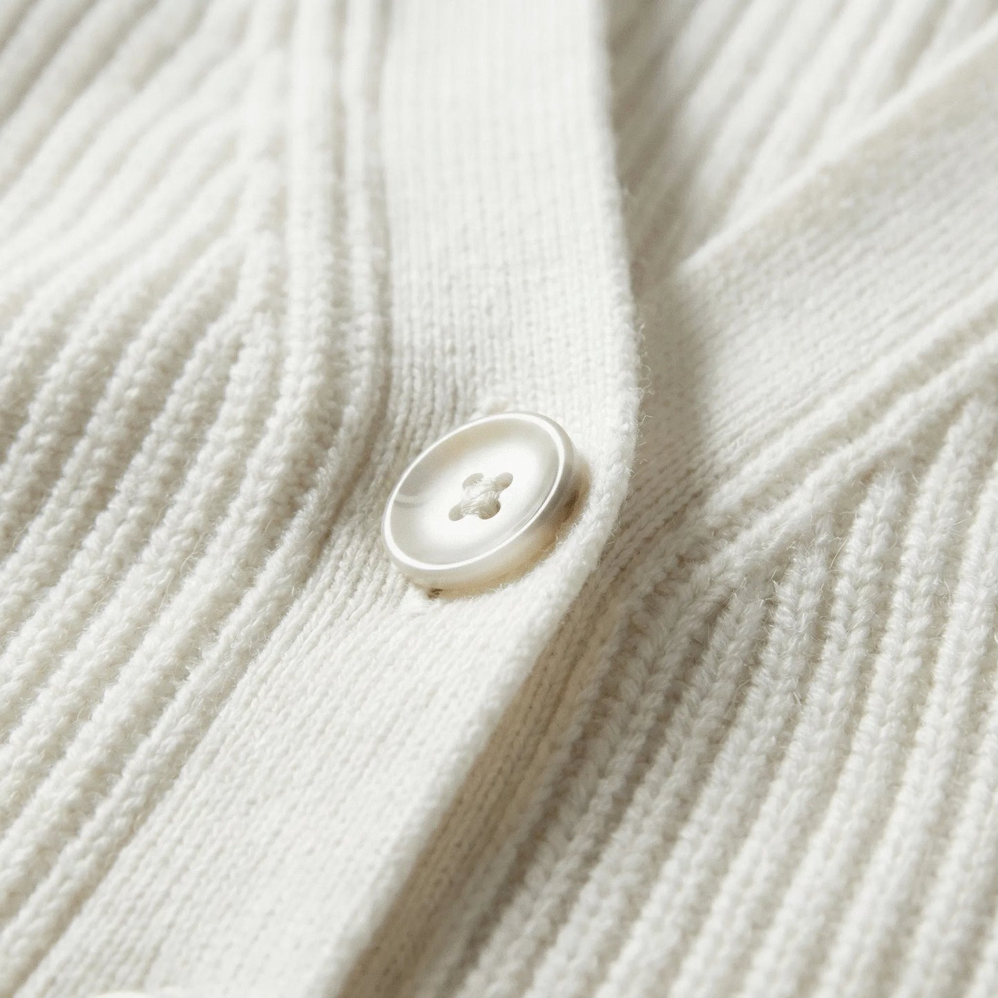 Relaxed Fit Button-Front Cardigan - Jamila