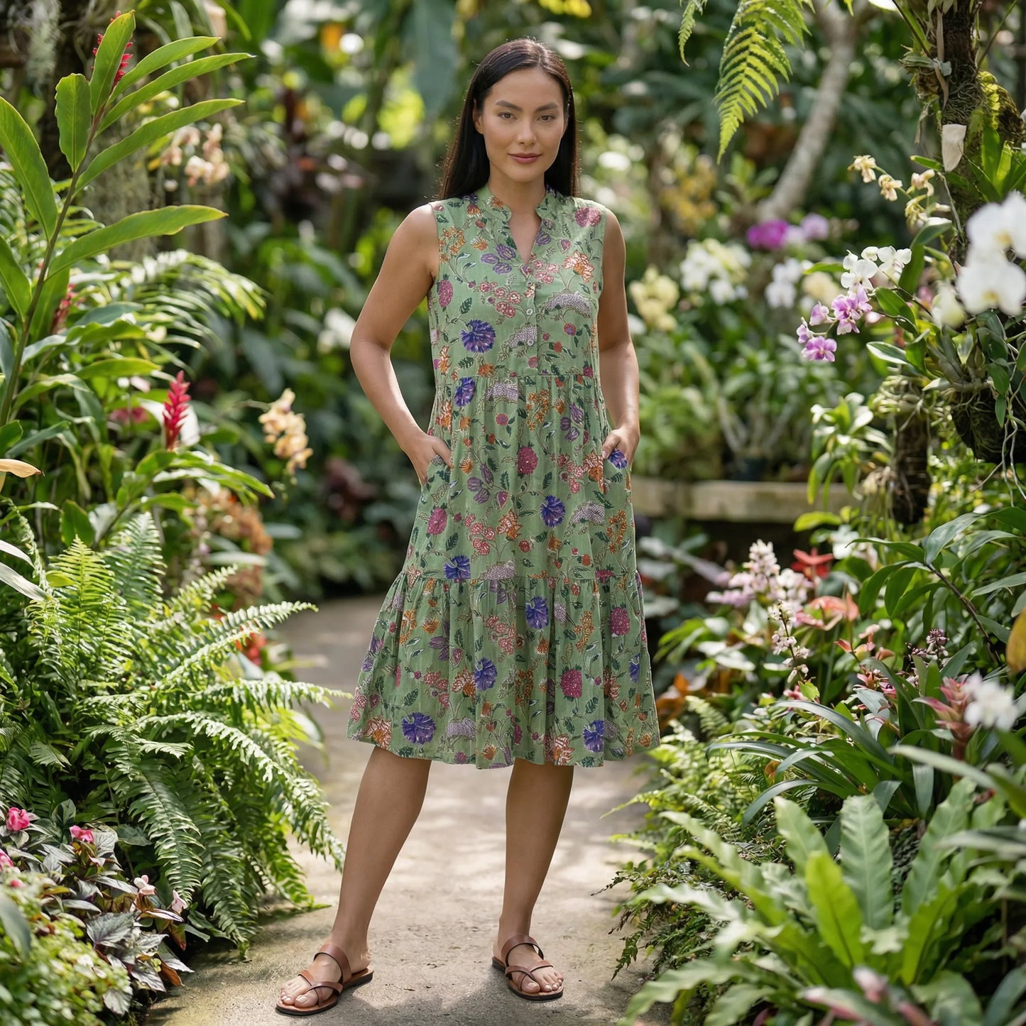 Relaxed Fit Casual Dress - Sanja
