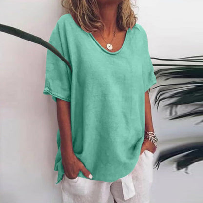 Relaxed Fit Casual Summer Top - Denise