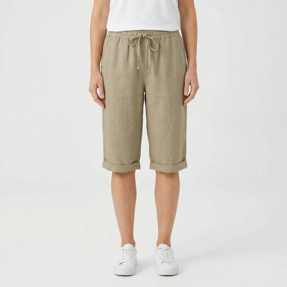 Relaxed Fit Drawstring Shorts - Joy