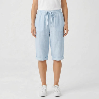Relaxed Fit Drawstring Shorts - Joy