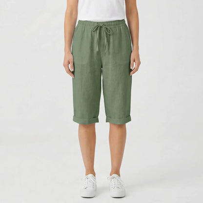 Relaxed Fit Drawstring Shorts - Joy