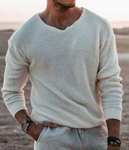 Relaxed Fit Long-Sleeve Jumper - Tim