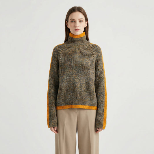 Relaxed Fit Turtleneck Jumper - Ayleen