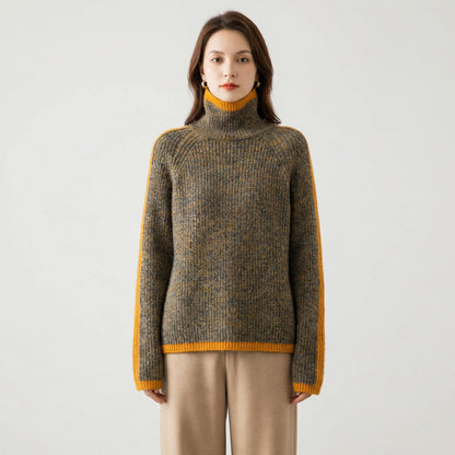 Relaxed Fit Turtleneck Jumper - Ayleen
