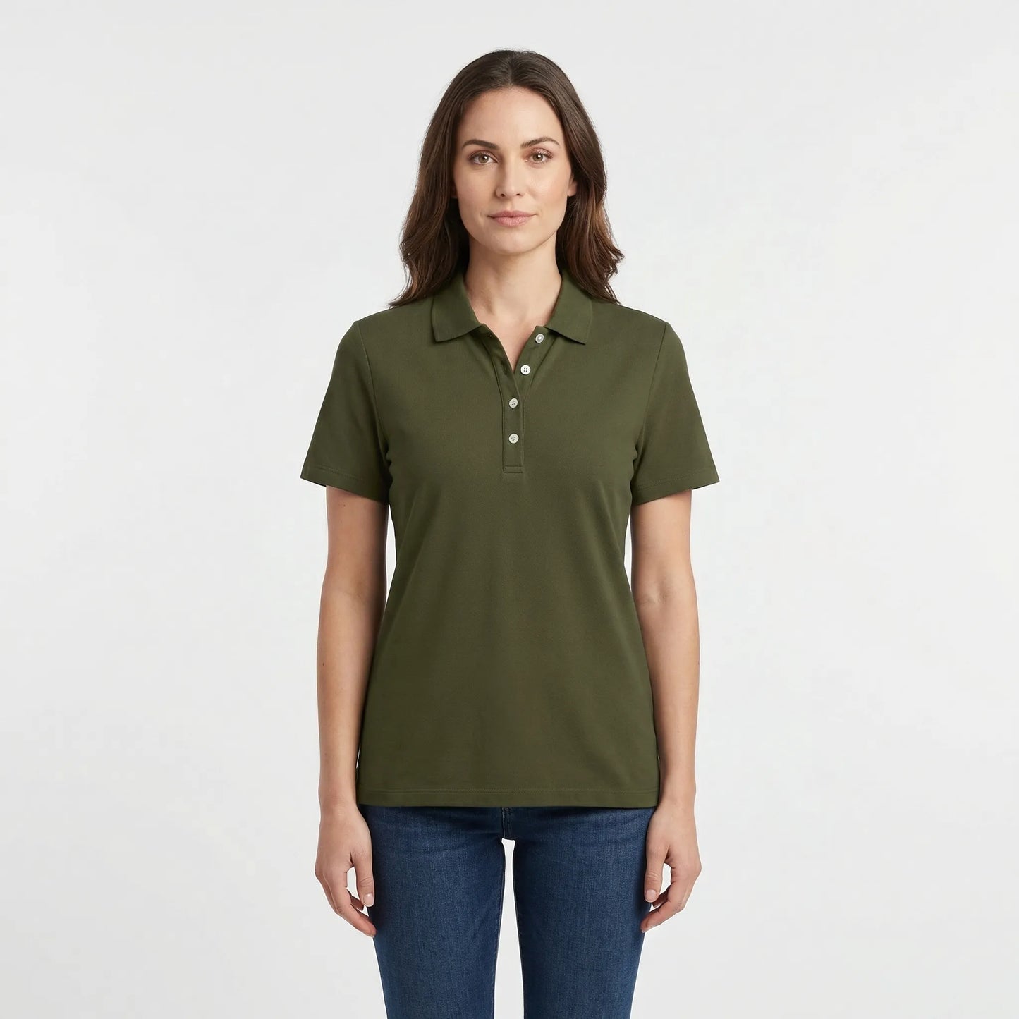 Relaxed Fit Women's Polo Shirt - Courtney