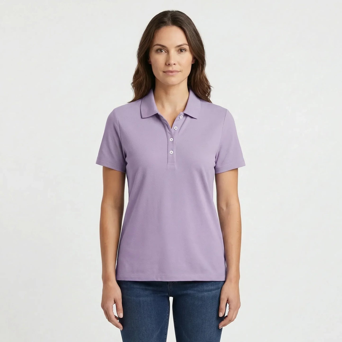 Relaxed Fit Women's Polo Shirt - Courtney