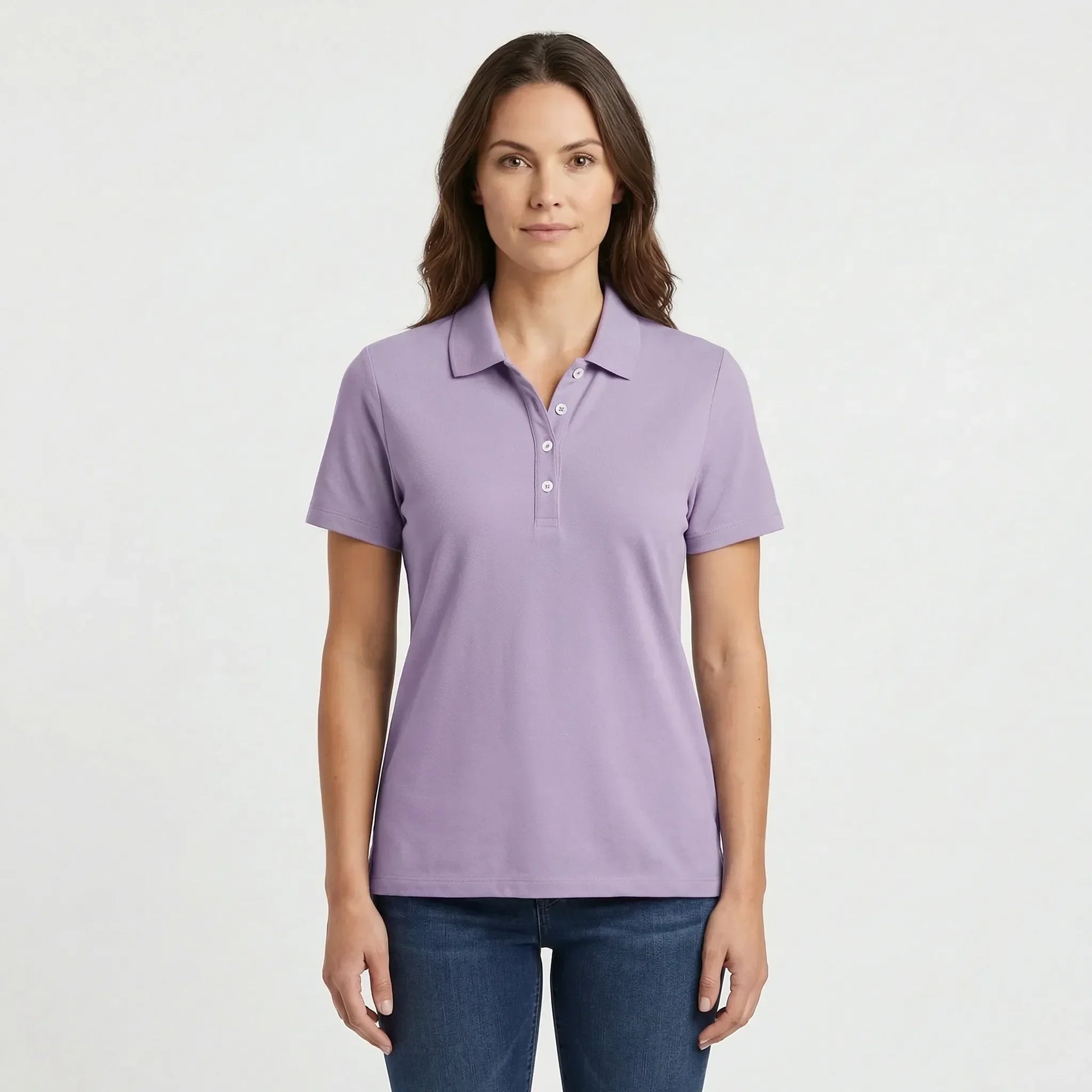 Relaxed Fit Women's Polo Shirt - Courtney