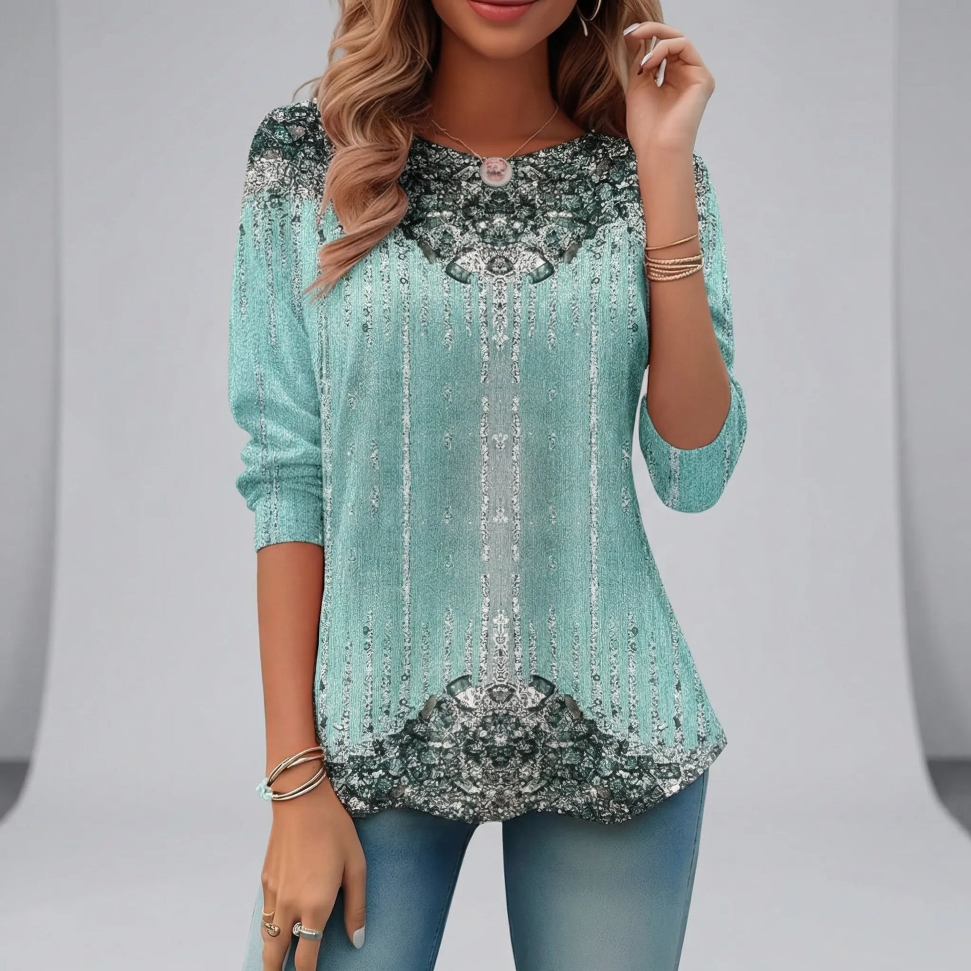 Relaxed Sequin Top - Janine