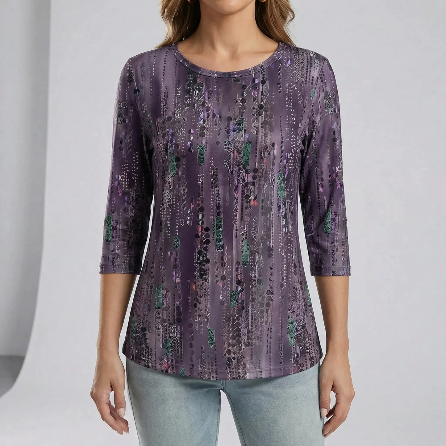 Relaxed Sequin Top - Janine