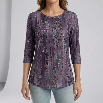 Relaxed Sequin Top - Janine