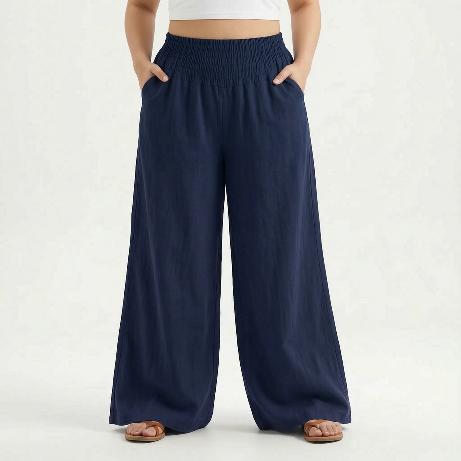 Relaxed Summer Trousers -  Lora