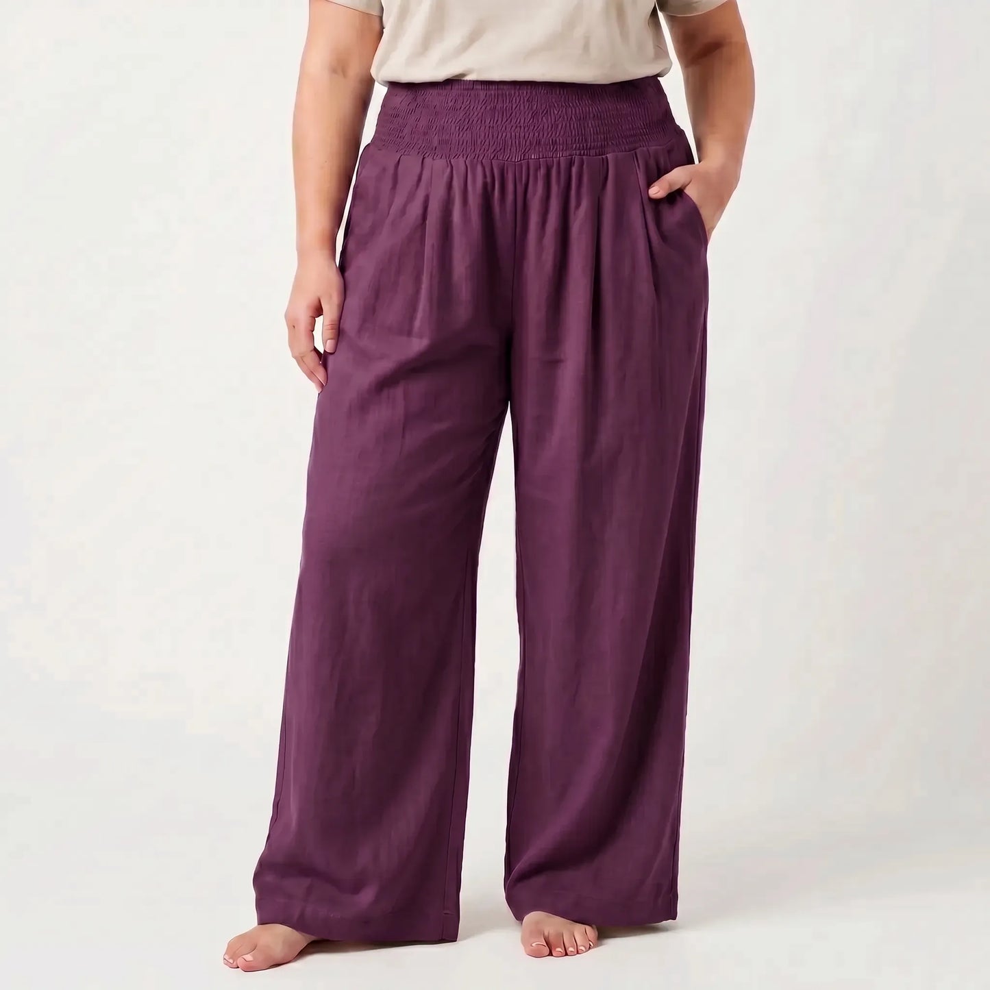 Relaxed Summer Trousers -  Lora