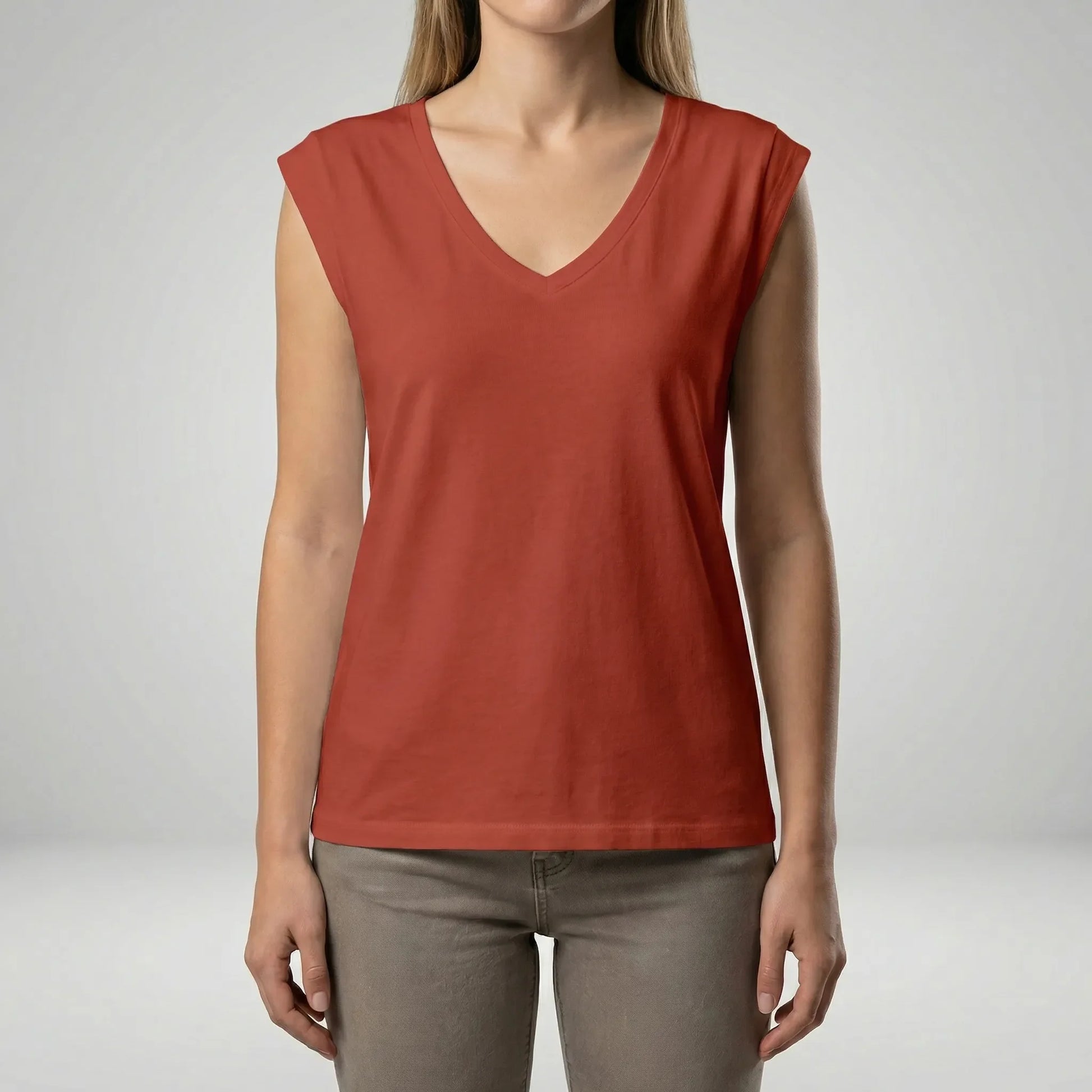 Relaxed V-Neck T-Shirt - Nadine