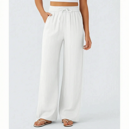 Relaxed Wide-Leg Casual Trousers - Julie