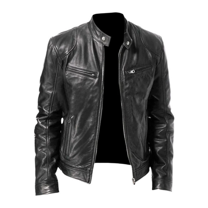 Men's Leather Jacket – Elegant and Durable Modern Style Jacket 2