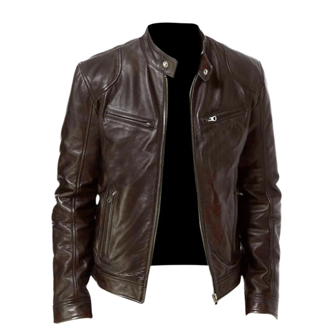 Men's Leather Jacket – Elegant and Durable Modern Style Jacket 1