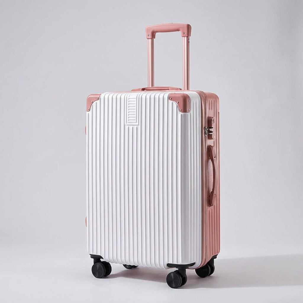 Retro Stijl Reiskoffer Met Hoekbescherming - Casevo