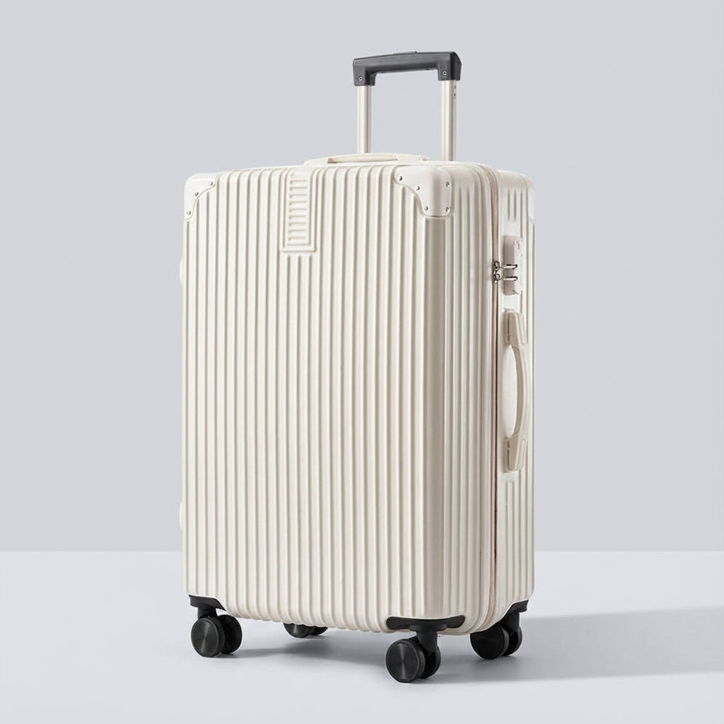 Retro Stijl Reiskoffer Met Hoekbescherming - Casevo