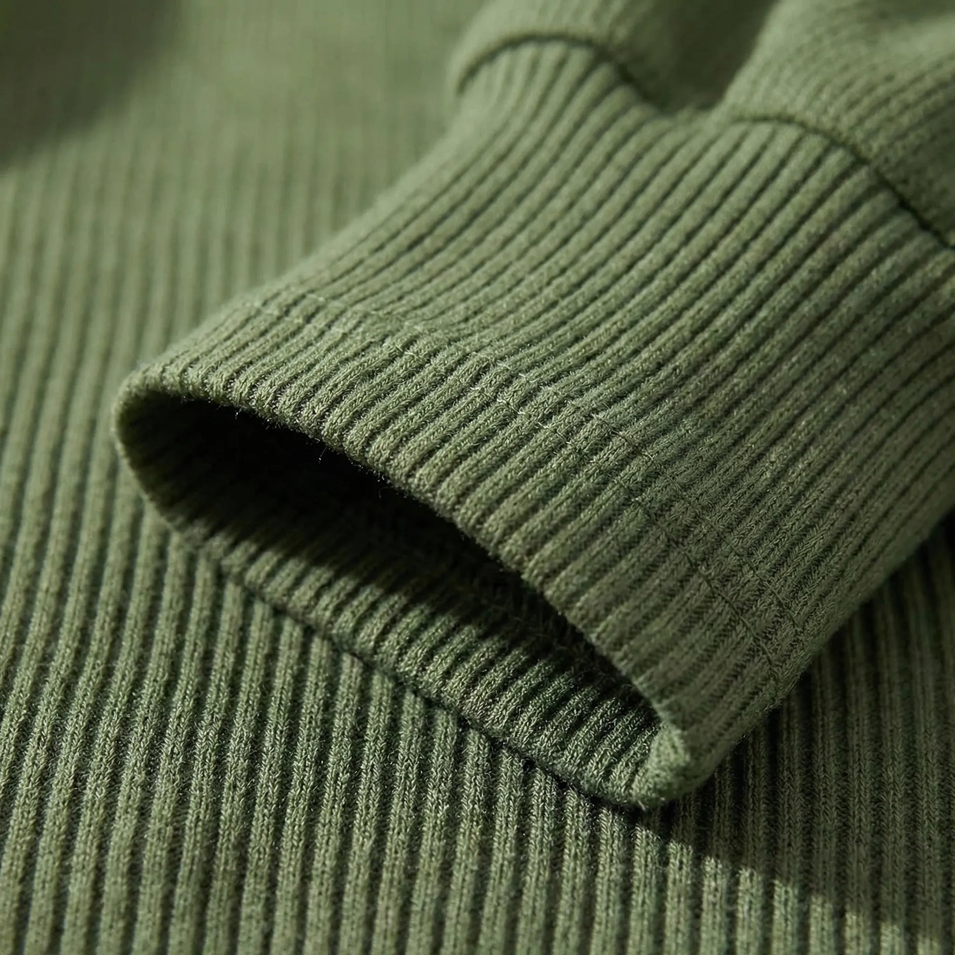 Ribbed Long-Sleeve Fitted Bodysuit - Lorena