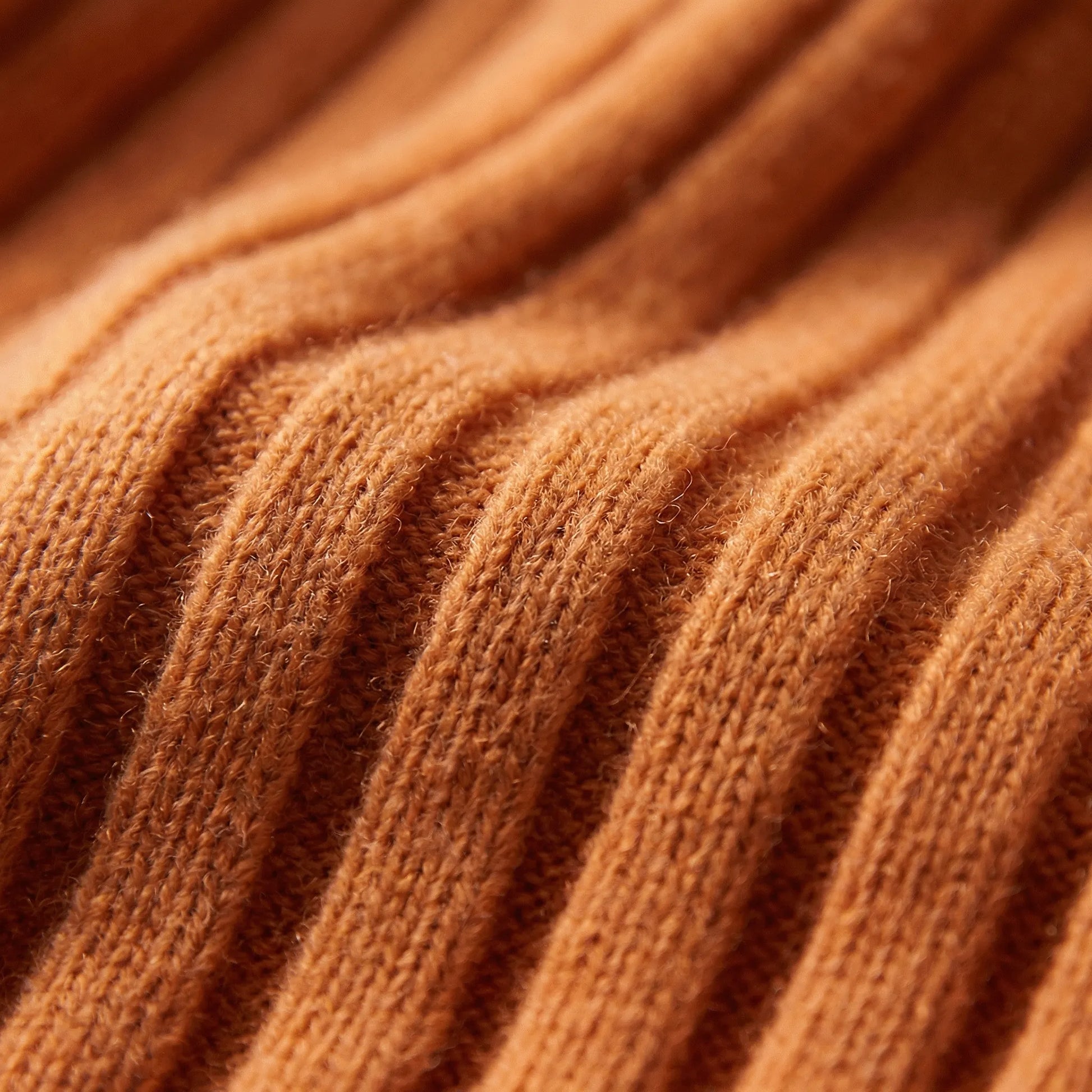 Ribbed Long-Sleeve Knitted Jumper - Mayra