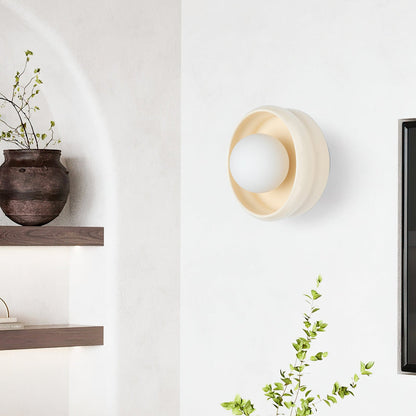 Round Ceramic Wall Lamp - Circo