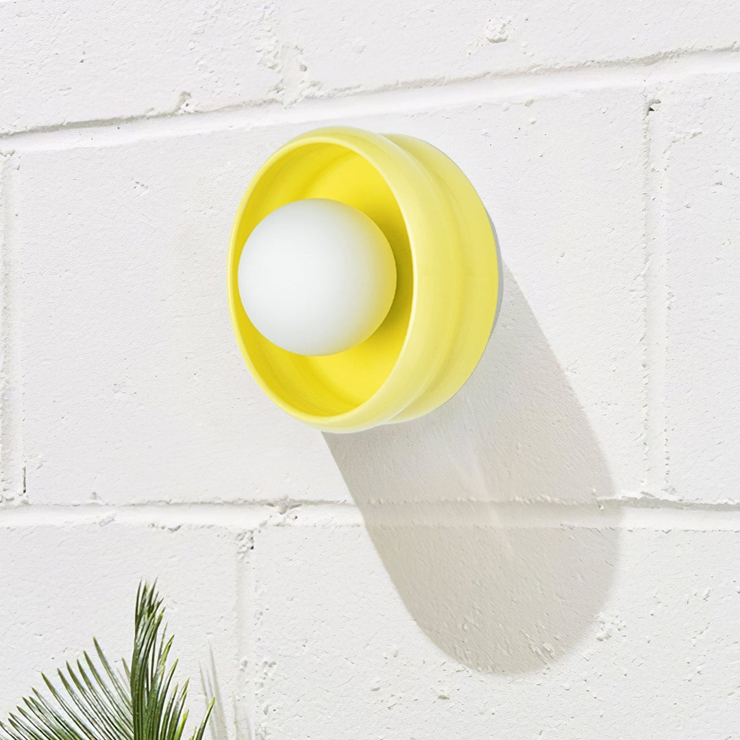 Round Ceramic Wall Lamp - Circo