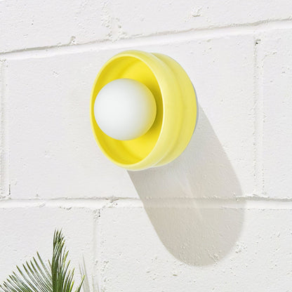Round Ceramic Wall Lamp - Circo