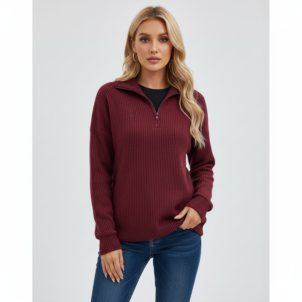 Rippstruktur Pullover - Antonia