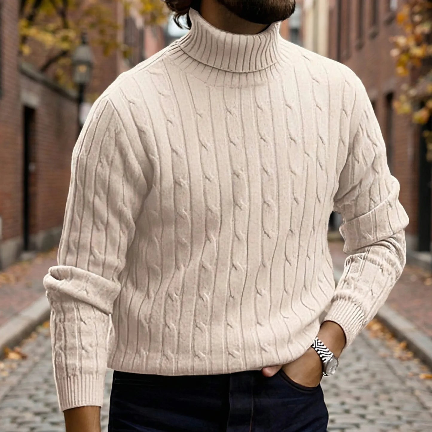 Roll Neck Jumper - Alessandro