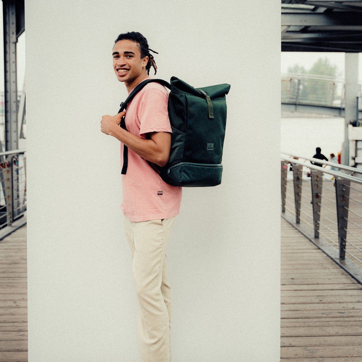 Rolltop Backpack – UrbanFlow