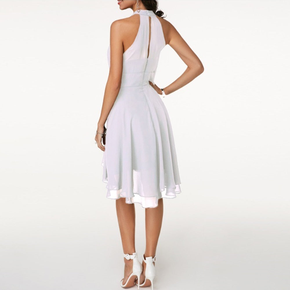 Romantic Occasion Dress With Layered Frills - Gertrude