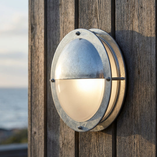 Round Outdoor Wall Light - Marinova