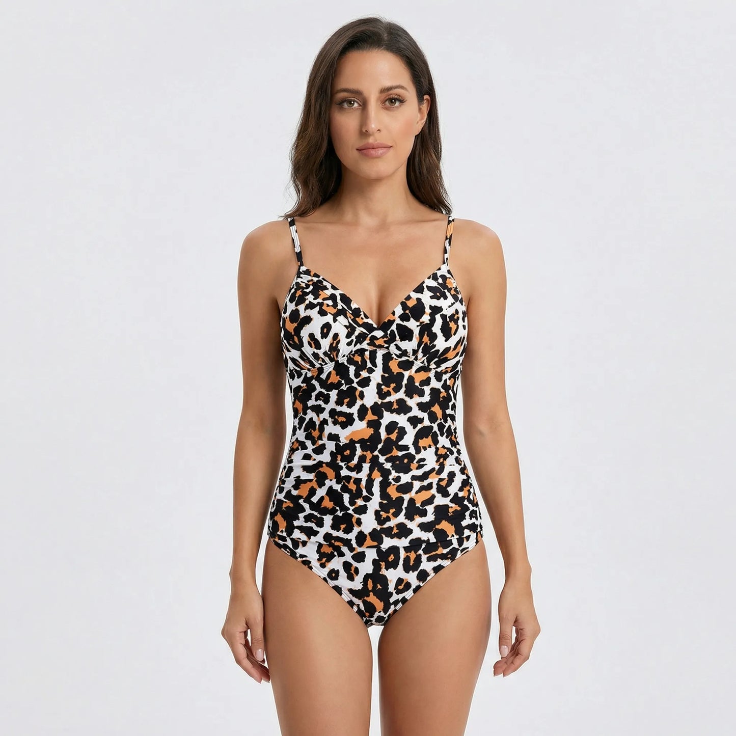 Ruched Shaping Swimsuit For Women - Marisa