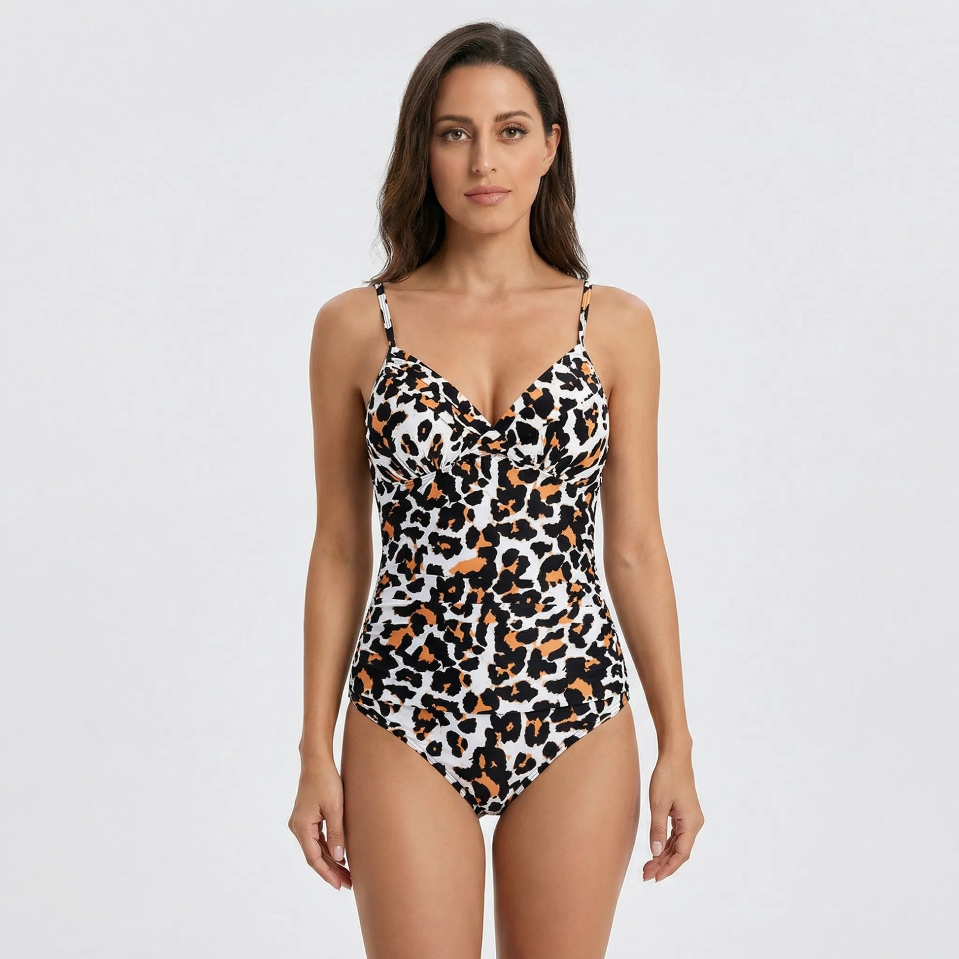 Ruched Shaping Swimsuit For Women - Marisa