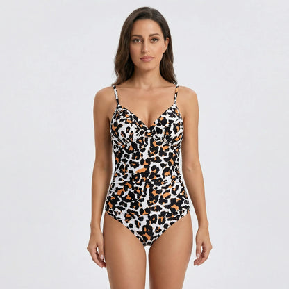 Ruched Shaping Swimsuit For Women - Marisa