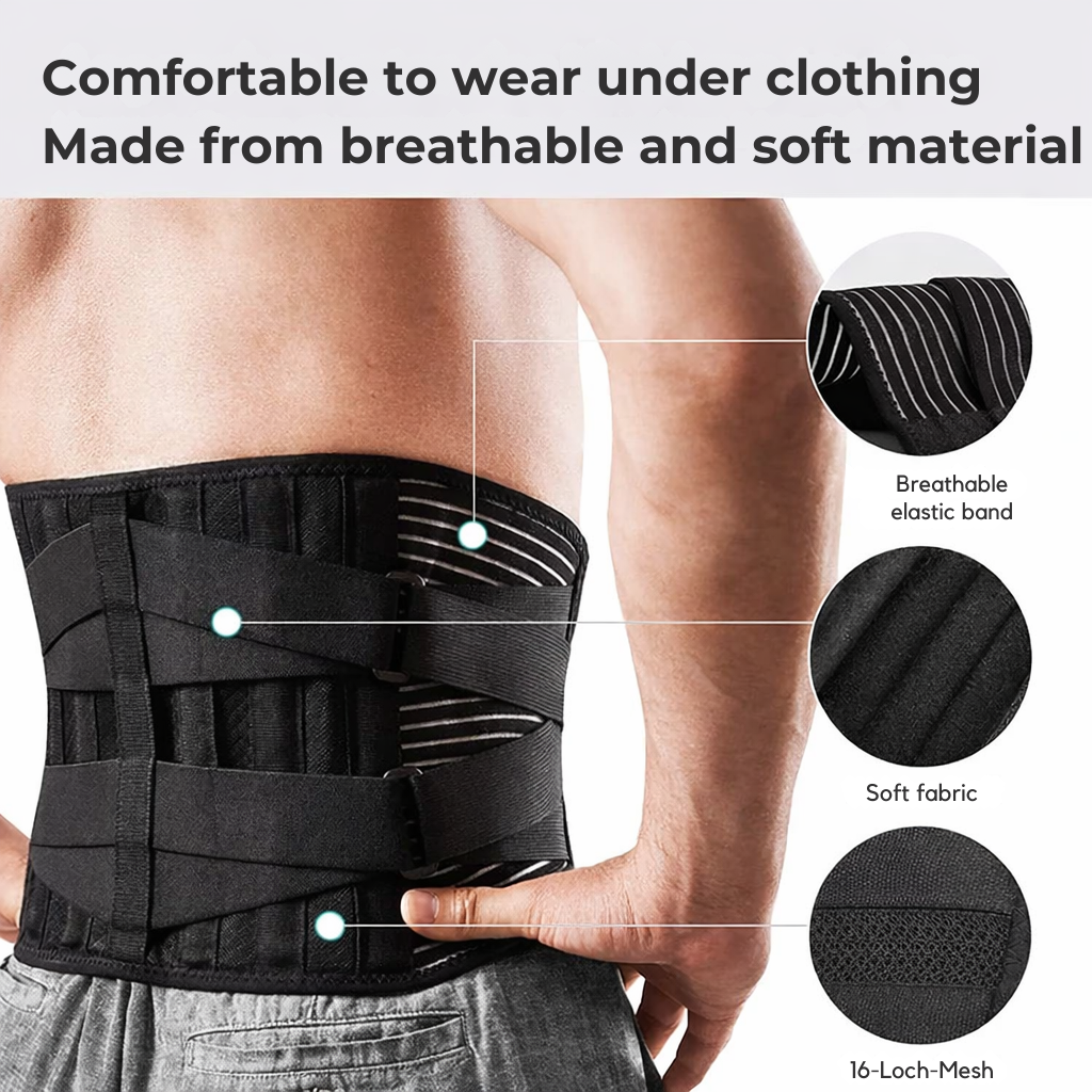 Lumbar Support Belt | 360-Degree Back Stabilization 3