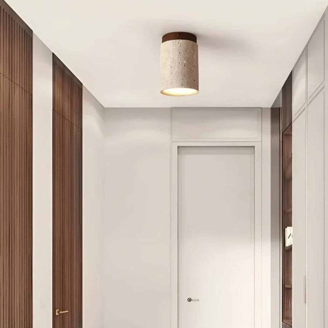 Runde Aufbaumontage Deckenlampe - CalmiLight