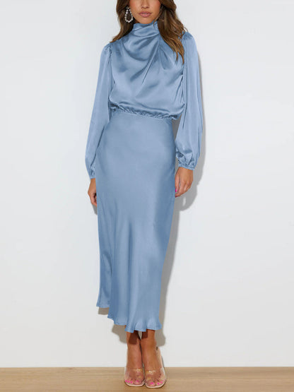 Luxury Satin Dress - Evelina