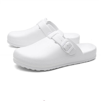 Waterproof & Lightweight Women's Comfort Clogs – Slip-Resistant & Hygienic