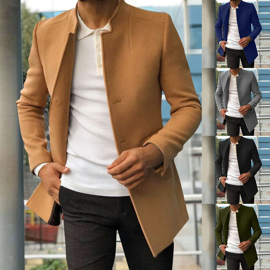 Men's Autumn/Winter Tweed Coat – Lazaro