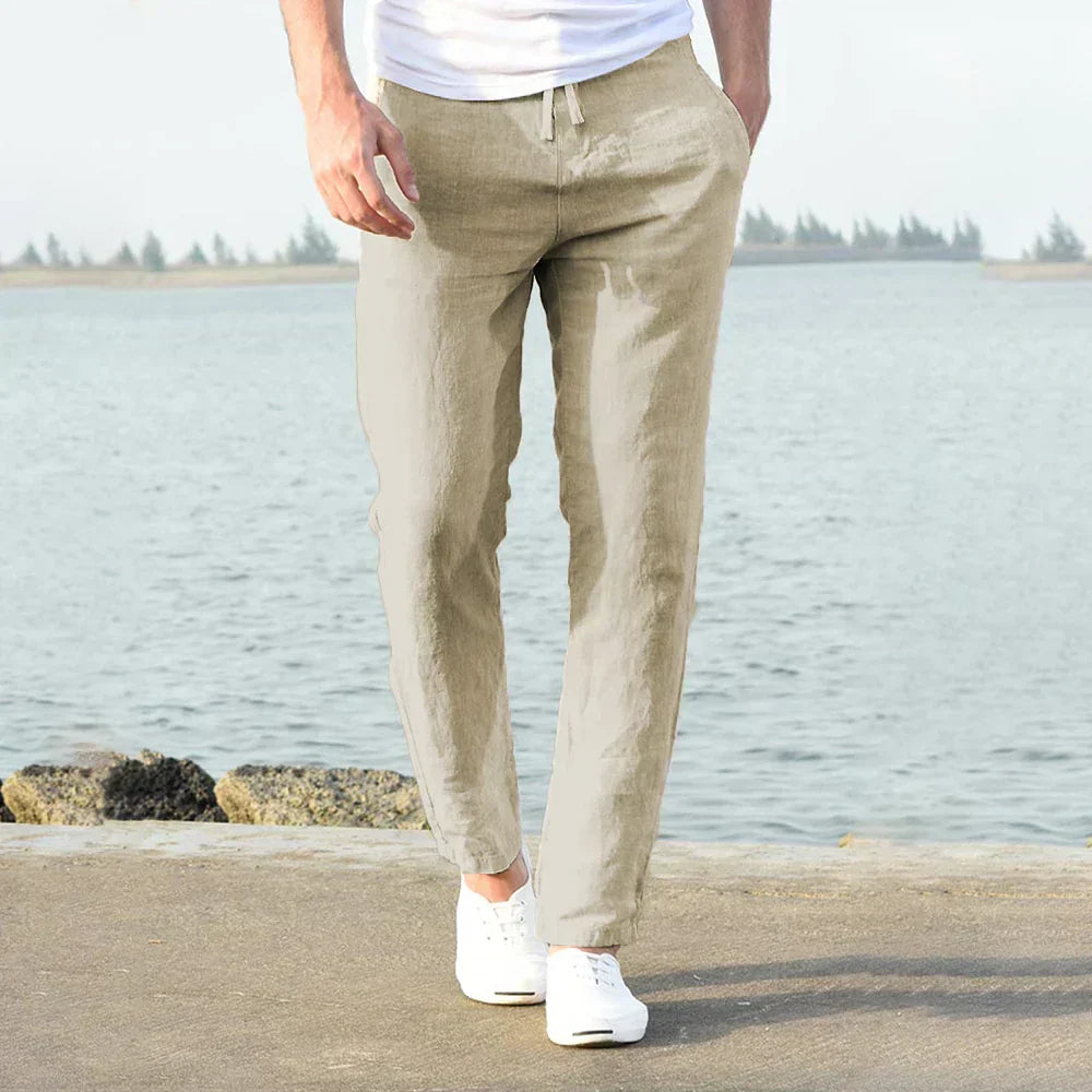 Linen Summer/Spring Trousers for Men - Langston