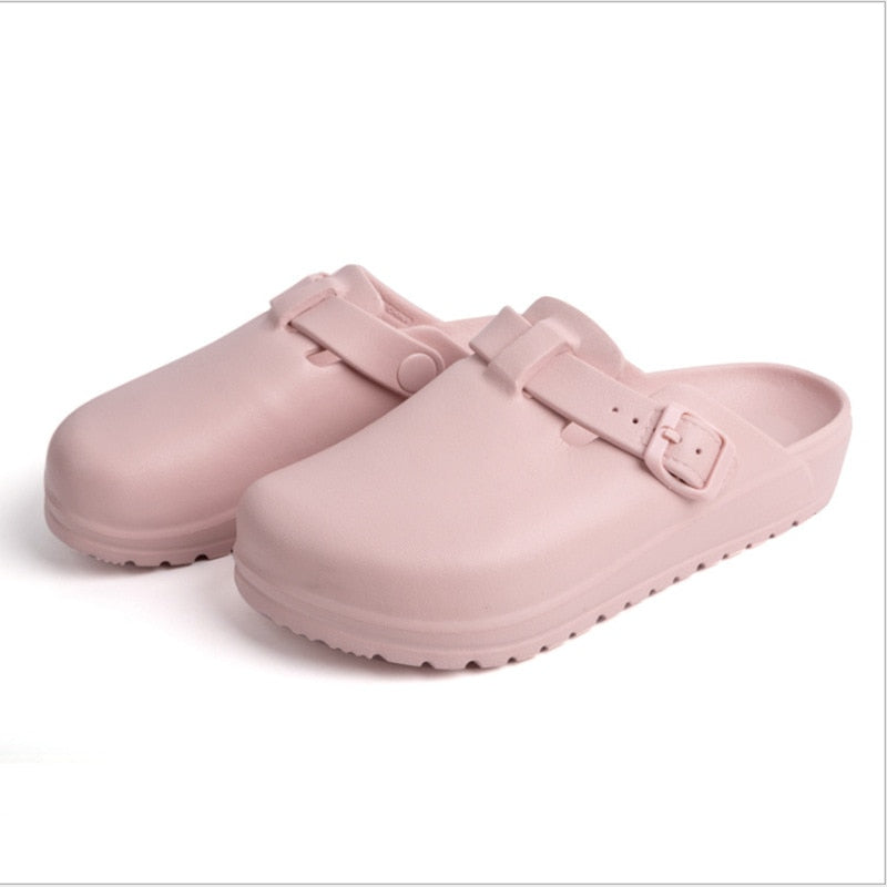 Waterproof & Lightweight Women's Comfort Clogs – Slip-Resistant & Hygienic