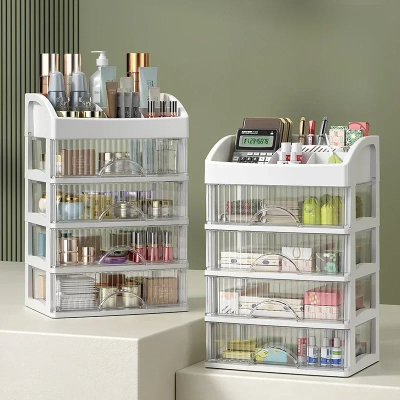 Transparent Acrylic Make-up Organizer - Clarityn
